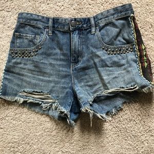 Jean shorts